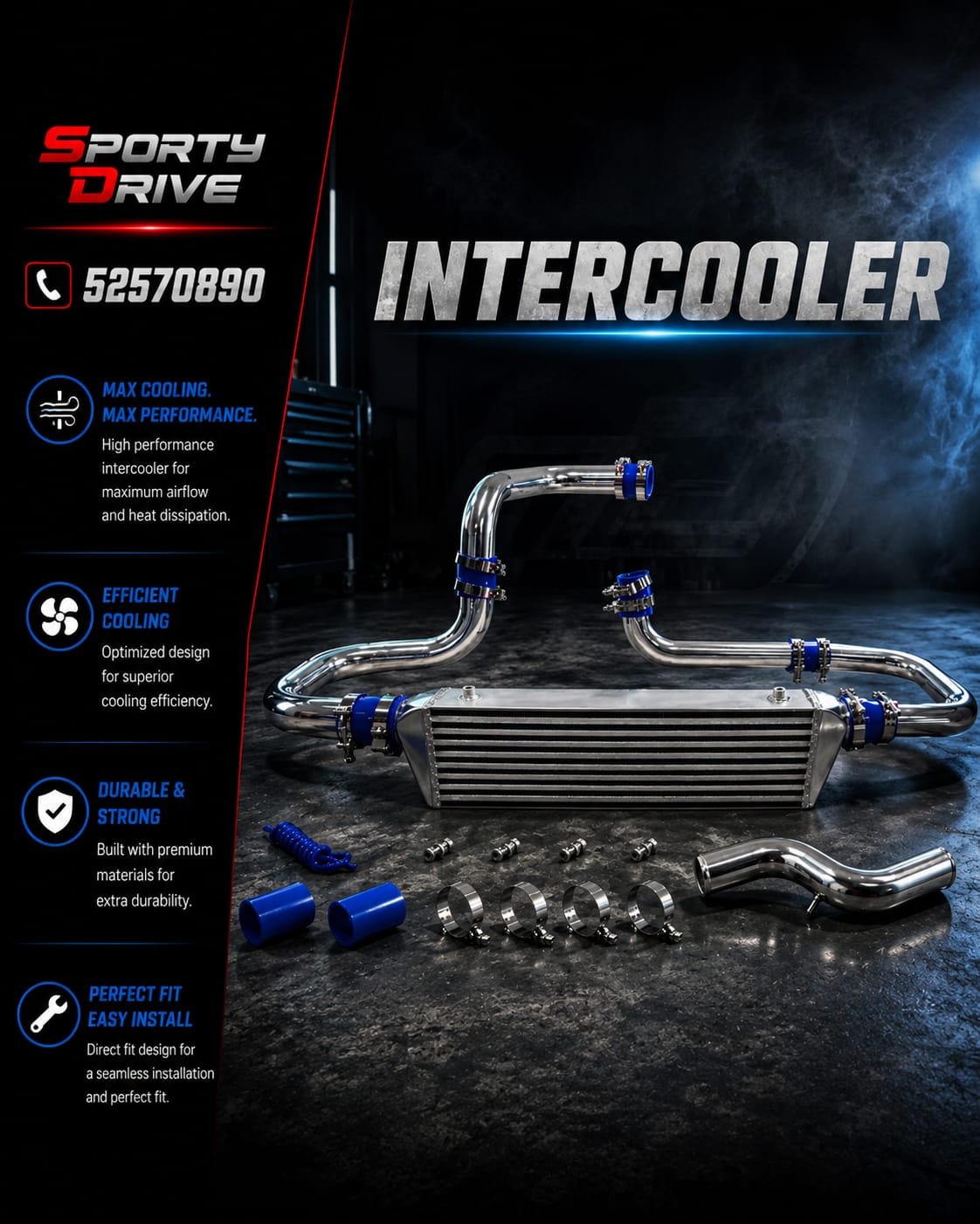 4EFTE TOYOTA GLANZA INTERCOOLER KIT